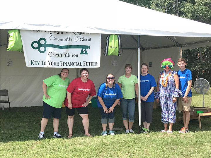 IMKingsford credit union gives away backpacks at carnival News